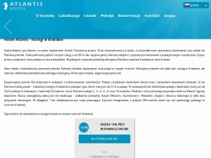 Tanie, komfortowe noclegi w centrum Krakowa.