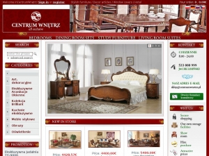 Bardzo eleganckie i stylowe umeblowanie dla domu