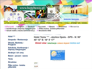 Nowoczesna firma oferująca pokoje noclegowe.
